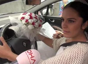 Dikkat! Gelin ve sürücü adayı!