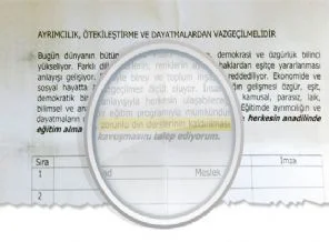 Din dersi karşıtlığı ana dil talebini gölgeledi