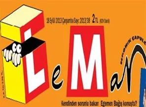 Egemen Bağış, Leman'ın kapağında!