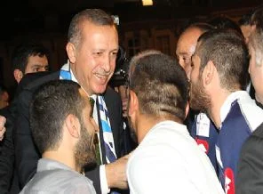 Erdoğan, Kasımpaşa taraftarlarına seslendi