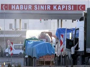 Habur sınır kapısı 24 saat kapalı