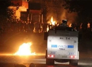 Hatay'da polis müdahalesi