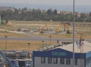 Havalimanında top mermisi bulundu