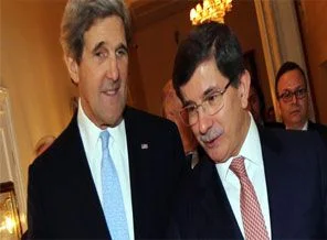 Kerry-Davutoğlu görüşmesi başladı