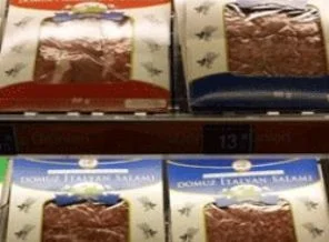 Markette domuz satışına öfke