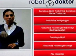 Robodoktorlar artık Kürtçe de konuşuyor