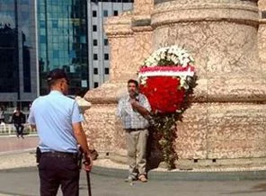 Taksim'de olay: Yine aynı adam!