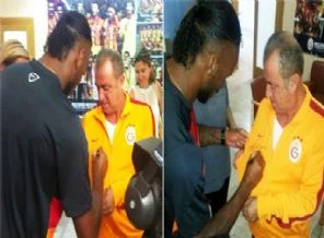 Terim ve Drogba imzayı attı