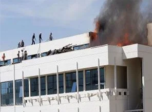 TPAO'da korkutan yangın