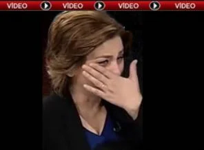 TRT sunucusu gözyaşlarına boğuldu
