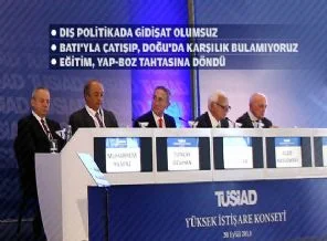 TÜSİAD'dan hükümete eleştiri!