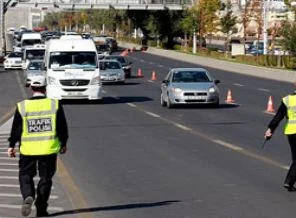 Bayram trafiğine havadan ve karadan denetim