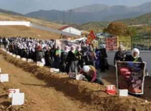 Bitlis'te 130 PKK'lı için 'şehitlik' kuruldu
