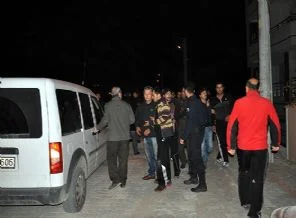 Bolu'da öğrenciler kavga etti