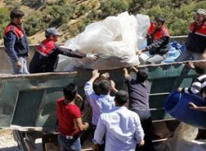 Diyarbakır'da 8 kamyon uyuşturucu ele geçirildi