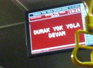 Durak yok yola devam