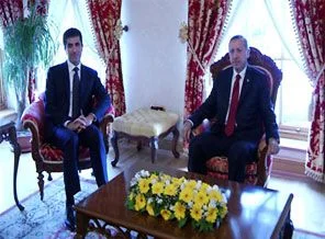 Erdoğan, Neçirvan Barzani ile görüştü