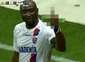 Galatasaray - Karabük maçına damgasını vuran olay