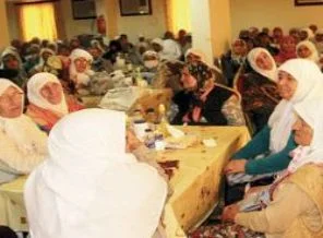 Hacda kadınlara 24 saat kesintisiz hizmet
