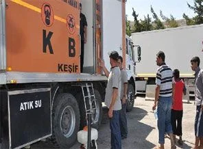 Hatay Cilvegözü'nde giriş çıkış durdurdu
