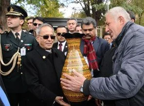 Hindistan Cumhurbaşkanı Kapadokya'da