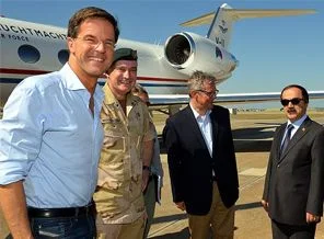 Hollanda Başbakanı Rutte'den İncirlik Üssü'ne ziyaret