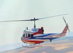 İlk değişim jandarma helikopterlerinde