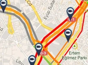 İstanbul'da trafik felç oldu