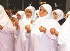 Kafilenin çoğunluğu kadınlarda