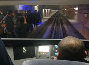 Marmaray'da seferler durduruldu