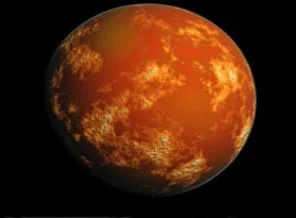 Mars'ta süper yanardağı izleri