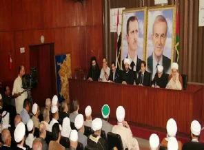 Sünni ve Hristiyan Din Adamları Esed'e desteğini açıkladı
