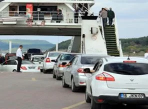 Tatilciler dönüş yolunda