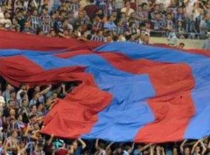 Trabzonspor taraftarından görülmemiş hareket