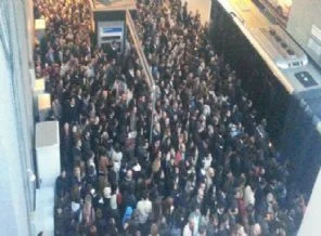 Zincirlikuyu'da mahşeri kalabalık!