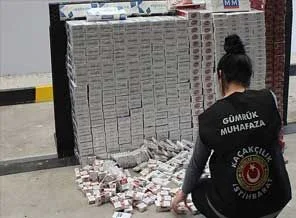 266 milyon paket kaçak sigara yakalandı