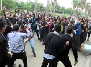 Akdeniz Üniversitesi'nde YÖK'e protesto