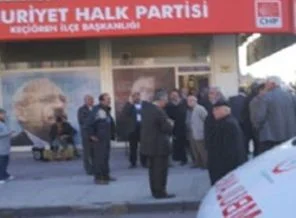 Ankara'da CHP örgütü zehirlendi