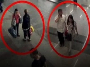 Atatürk Havalimanı'nda şok görüntüler, evlilik dışı bebeğini...