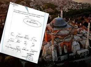 Ayasofya'yı müze yapan belgedeki Atatürk imzası sahte mi?