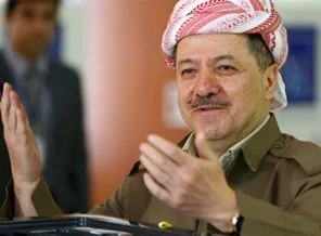 Barzani, Osman Baydemir'in makamında