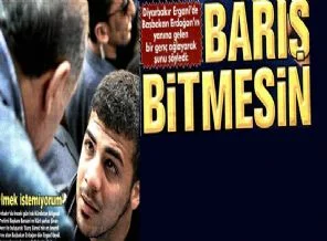Başbakan'a ağlayarak barış isteyen genç konuştu!