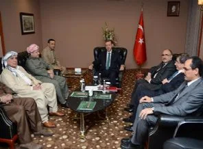 Başbakan Erdoğan Barzani ile görüştü