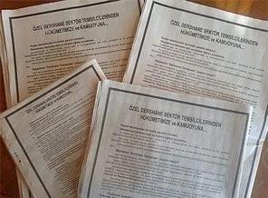 Dershane temsilcilerinden tam sayfa protesto ilanı