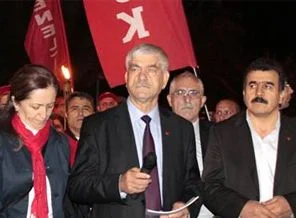 DİSK'ten 'kıdem tazminatı' protestosu