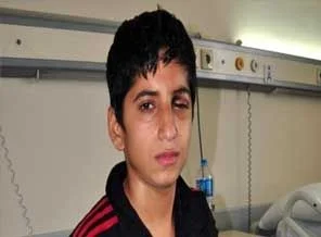 Ekmek almaya giderken gözünden oldu
