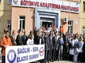 Elazığ'da hamile doktor darbedildi