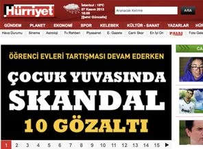 Hürriyet, Aydın'daki olayı nasıl gördü?