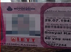 'İndirimli taşıma kartı' kullanan iş adamı