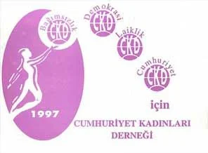 İzmir'de 'Kamusal Alanda Türbana Hayır' yürüyüşü